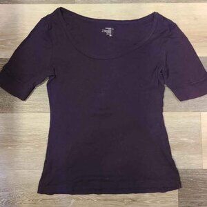 L Old Navy Purple Blouse